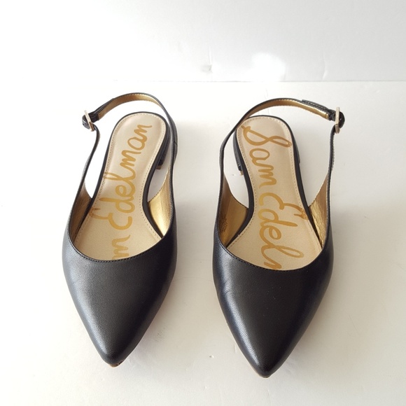 sam edelman black slingback